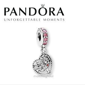 Tree Of Love Sterling Silver Bracelet Charm